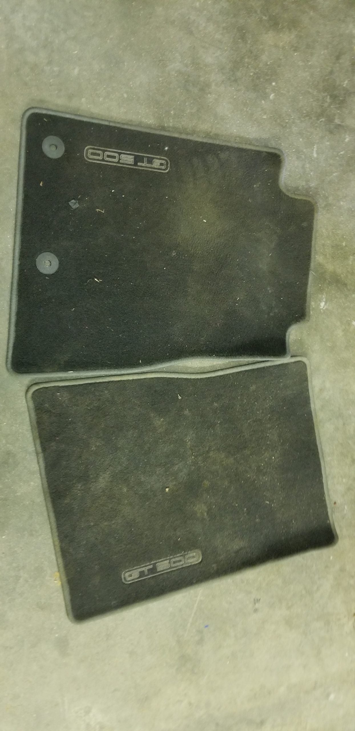 2012 GT500 floor mats