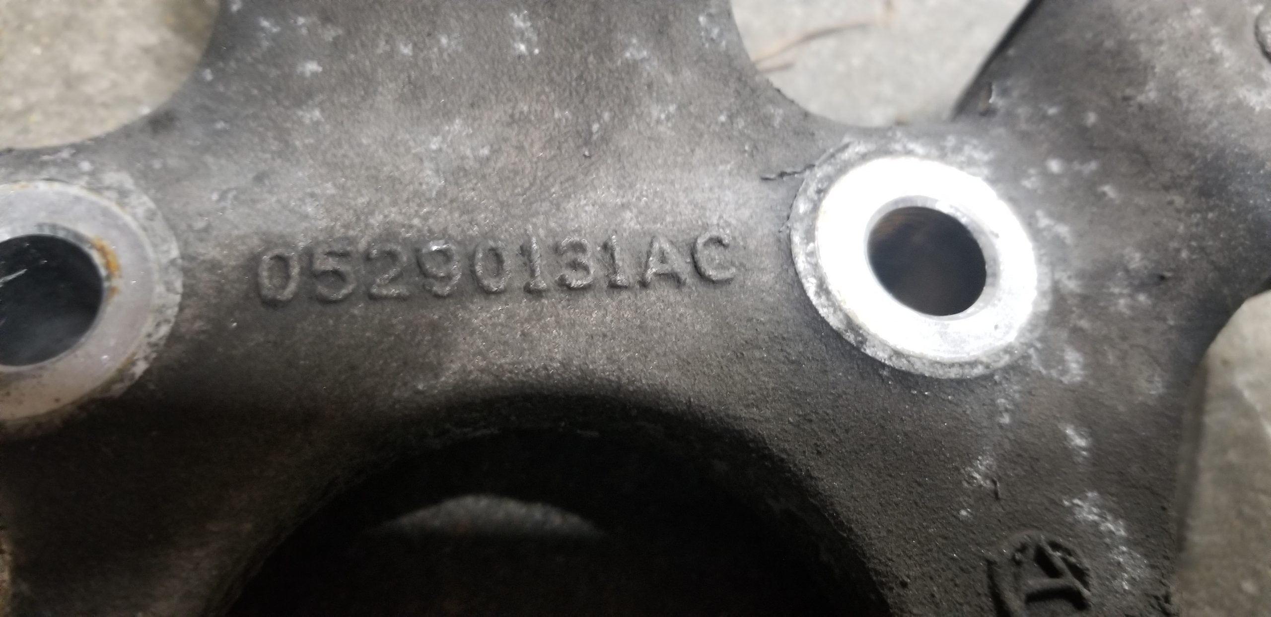 Gen 5 right rear knuckle