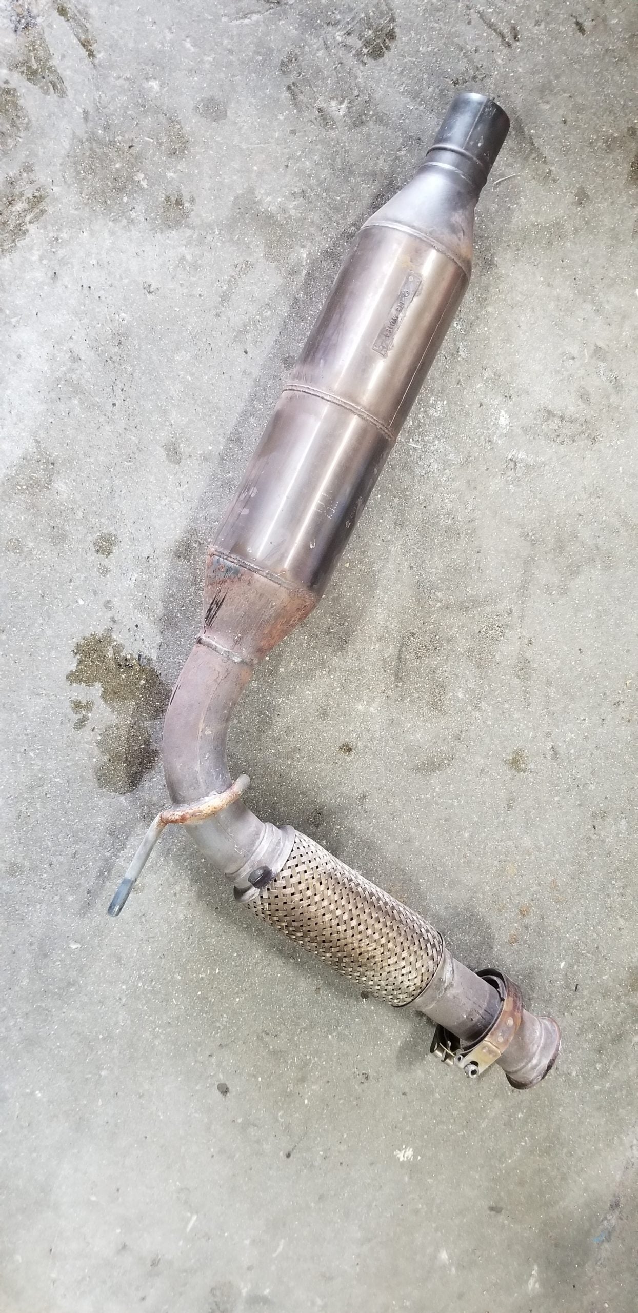 Gen 2 stock left muffler