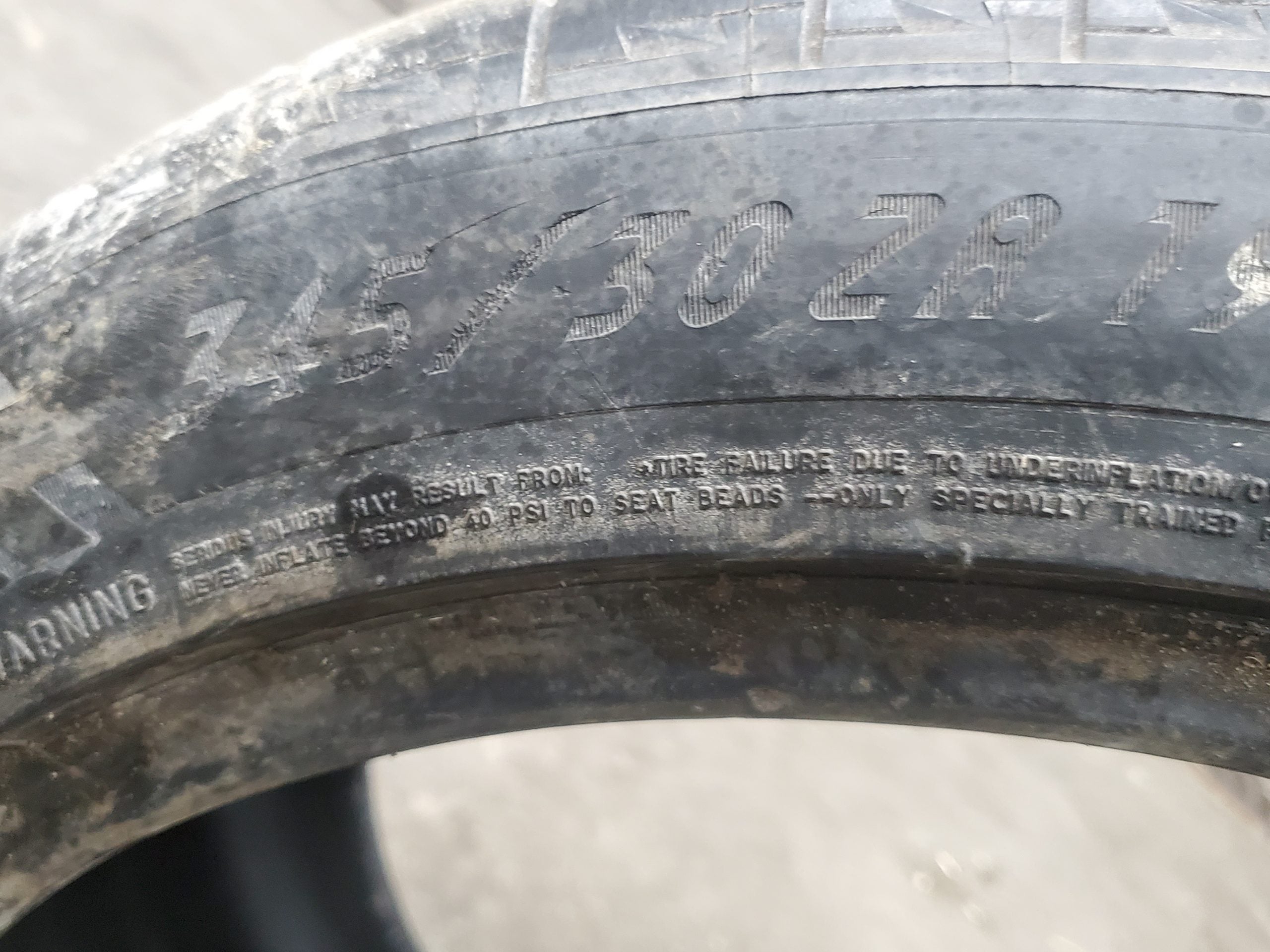 Rear Set Tires
