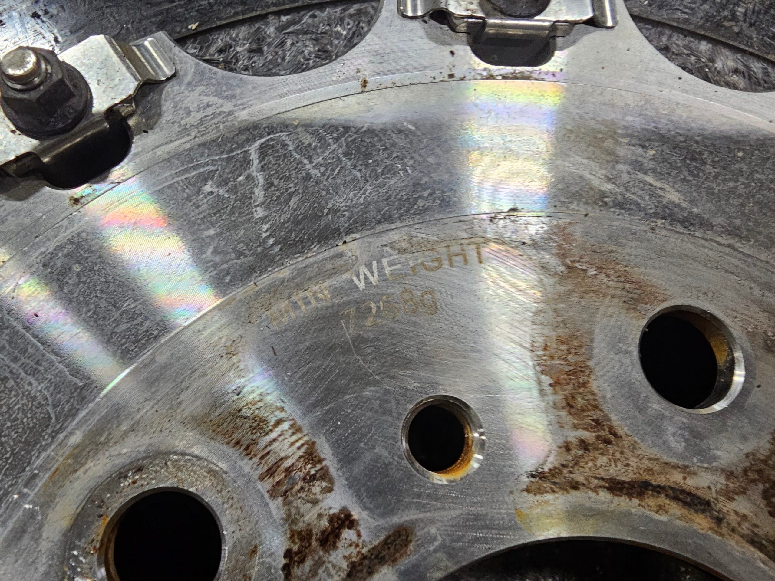 2010 ZR1 Carbon Ceramic Rear Rotor Set