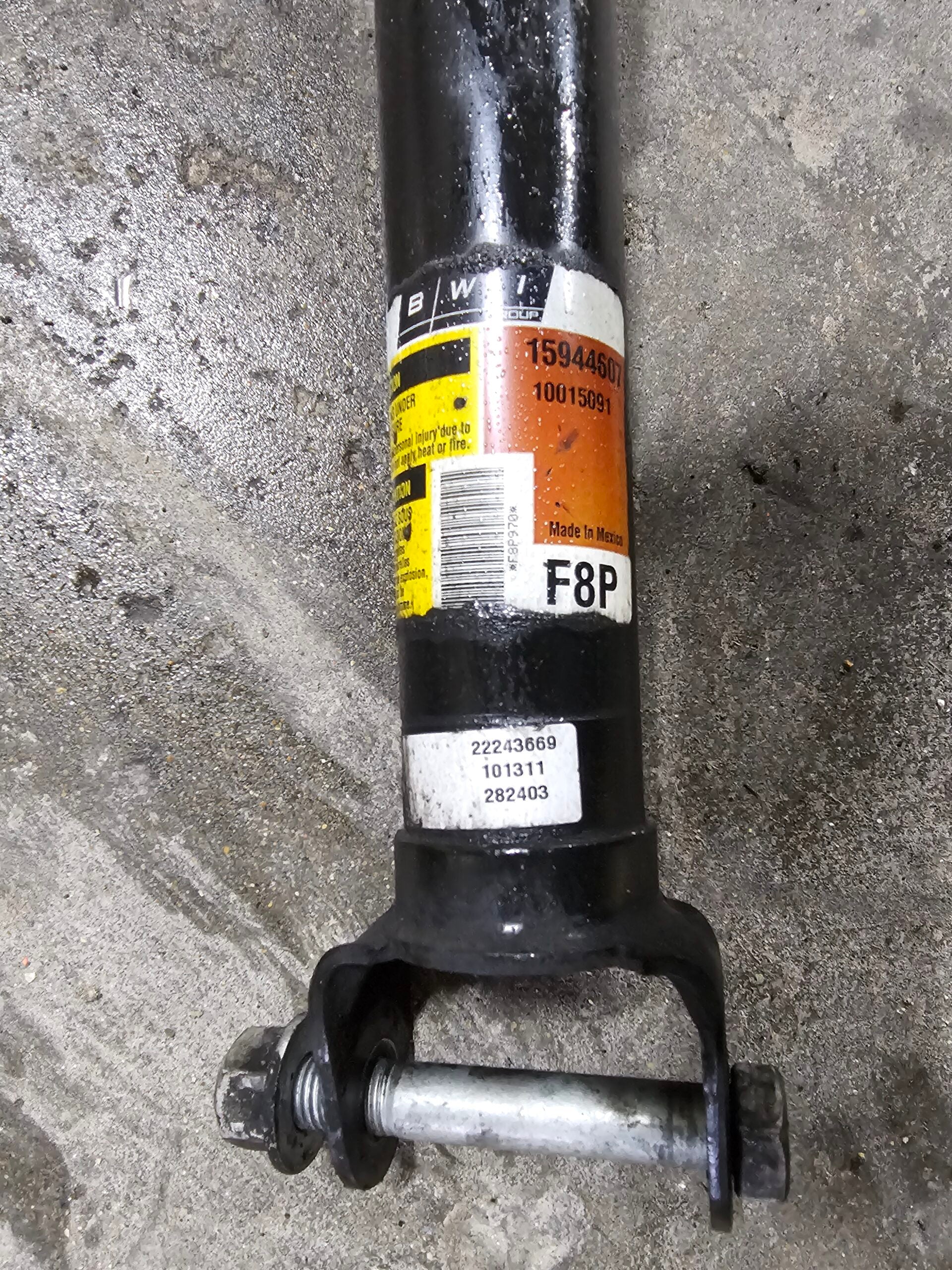 2010 ZR1 Corvette Rear Shock