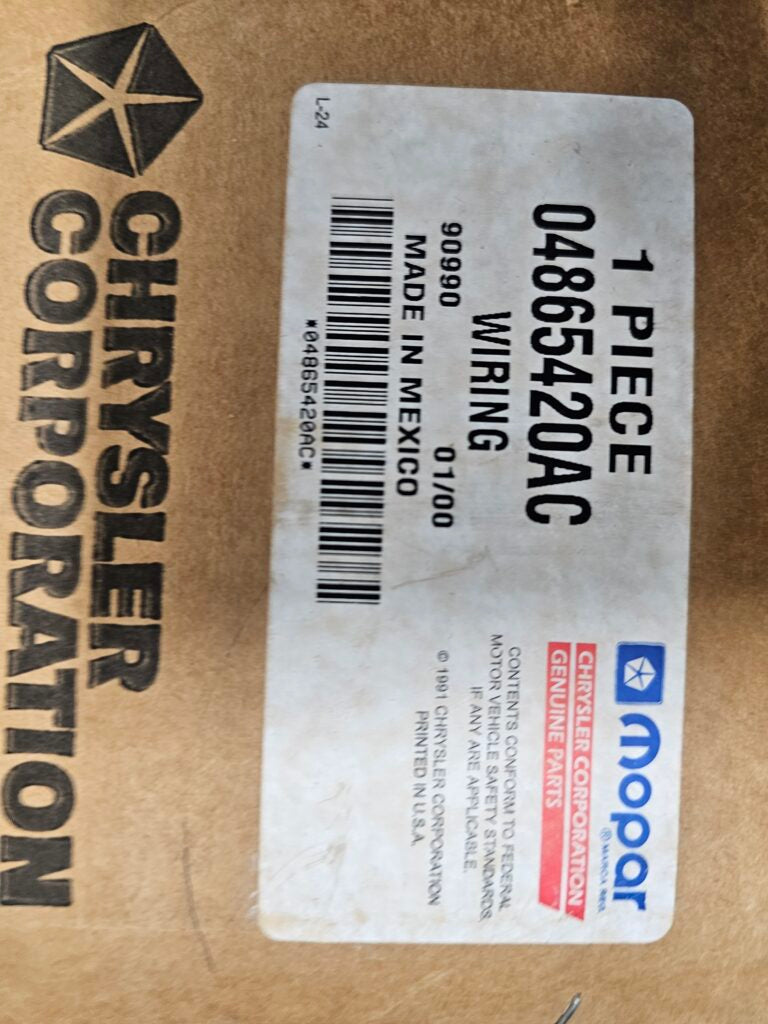 Gen.2 NIB Dash Harness