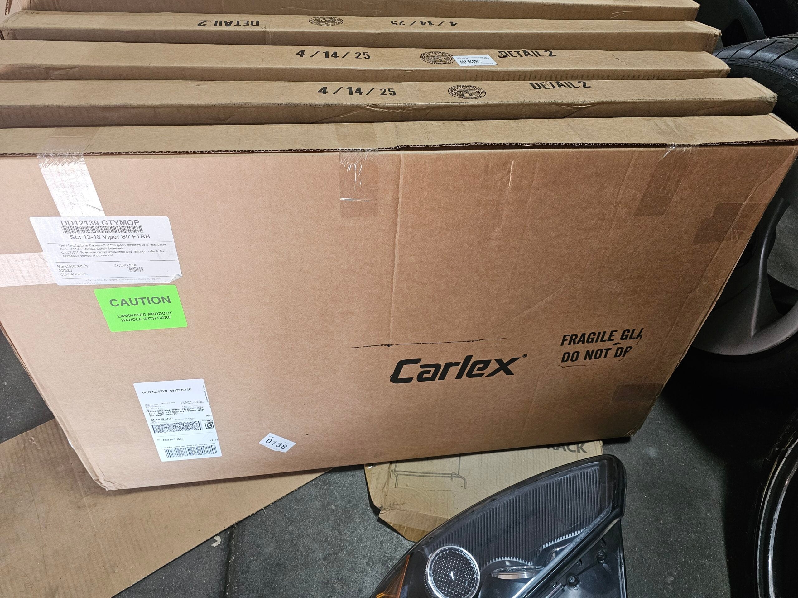Gen.5 NIB Right front Window