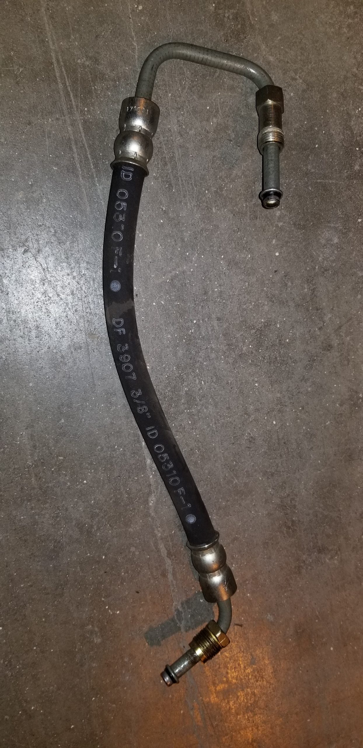 Gen 2 power steering hose
