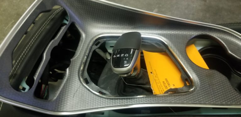 2015 Challenger Hellcat console