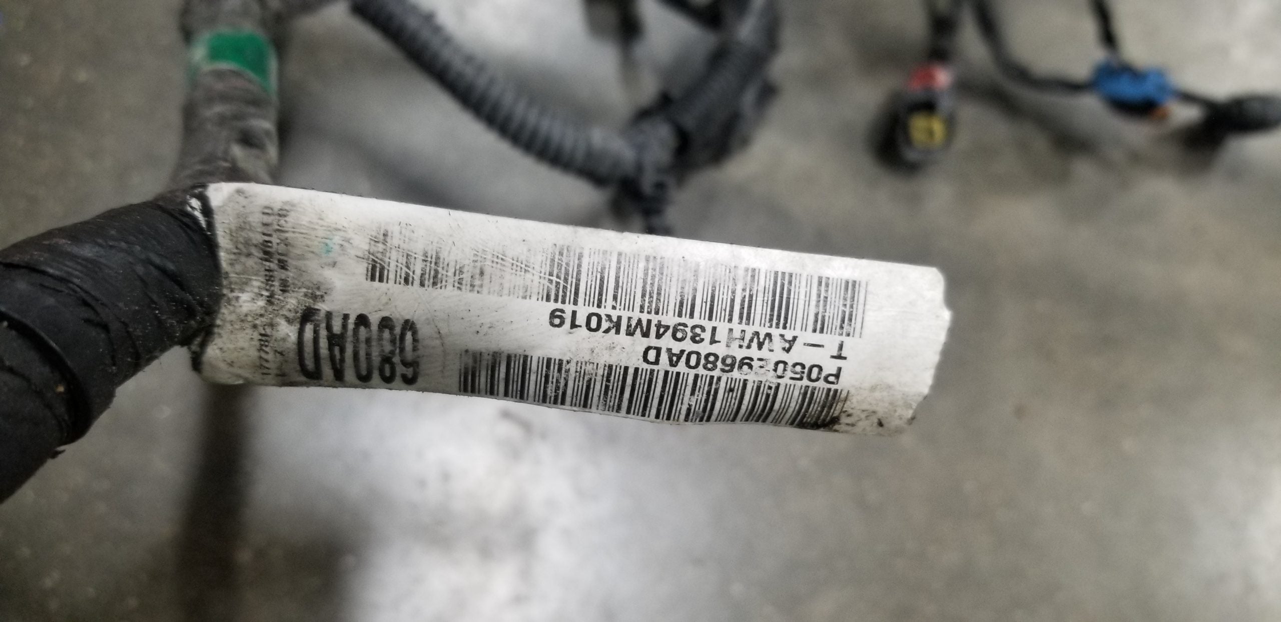 Gen 3 under hood harness