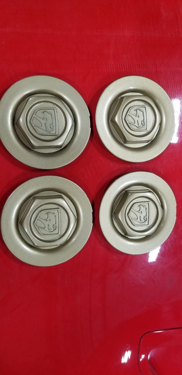 Gen 2 gold package center caps
