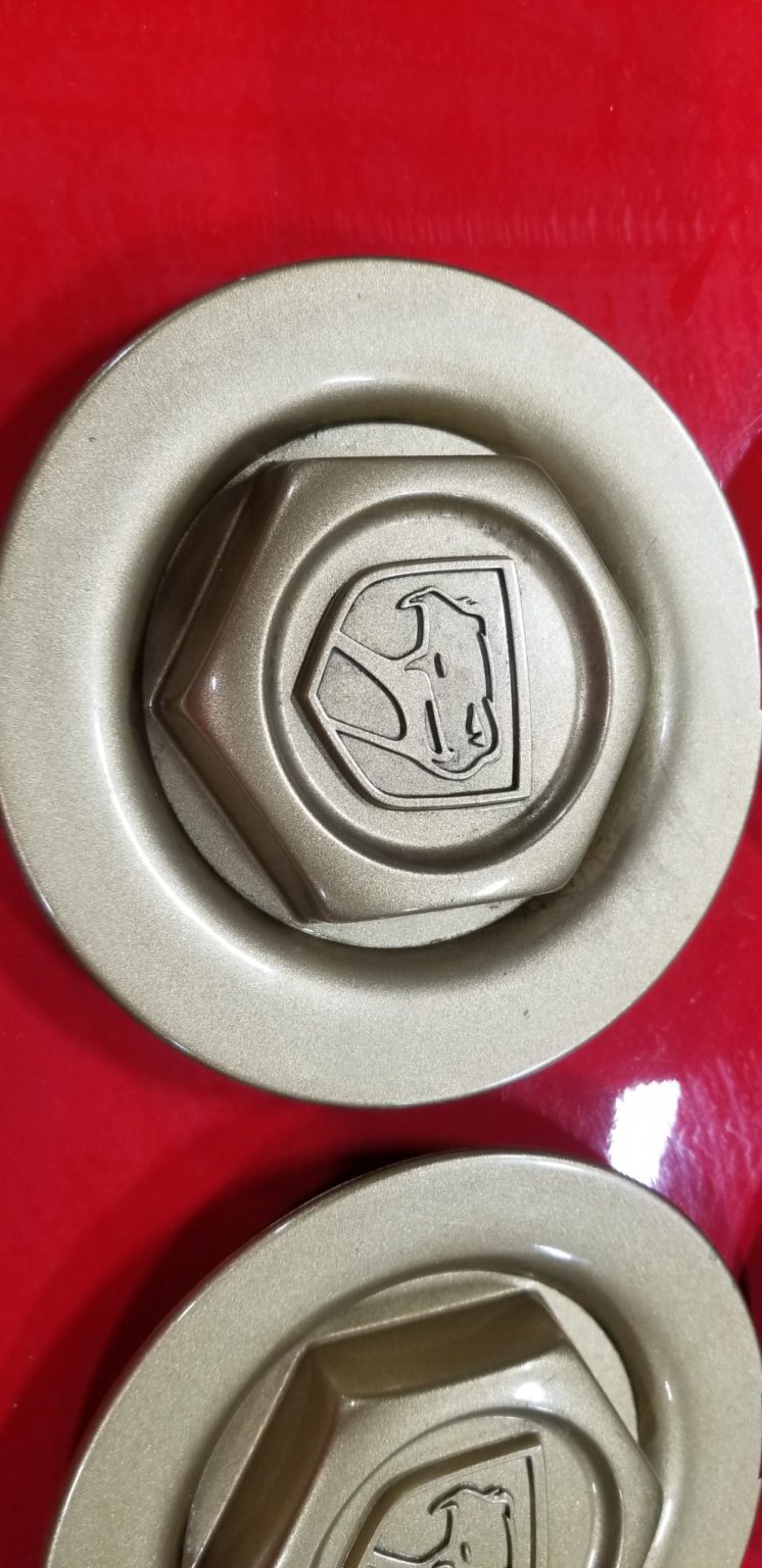 Gen 2 gold package center caps