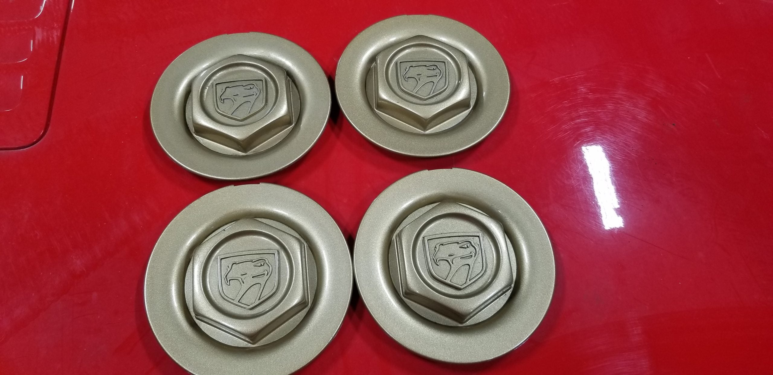 Gen 2 gold package center caps