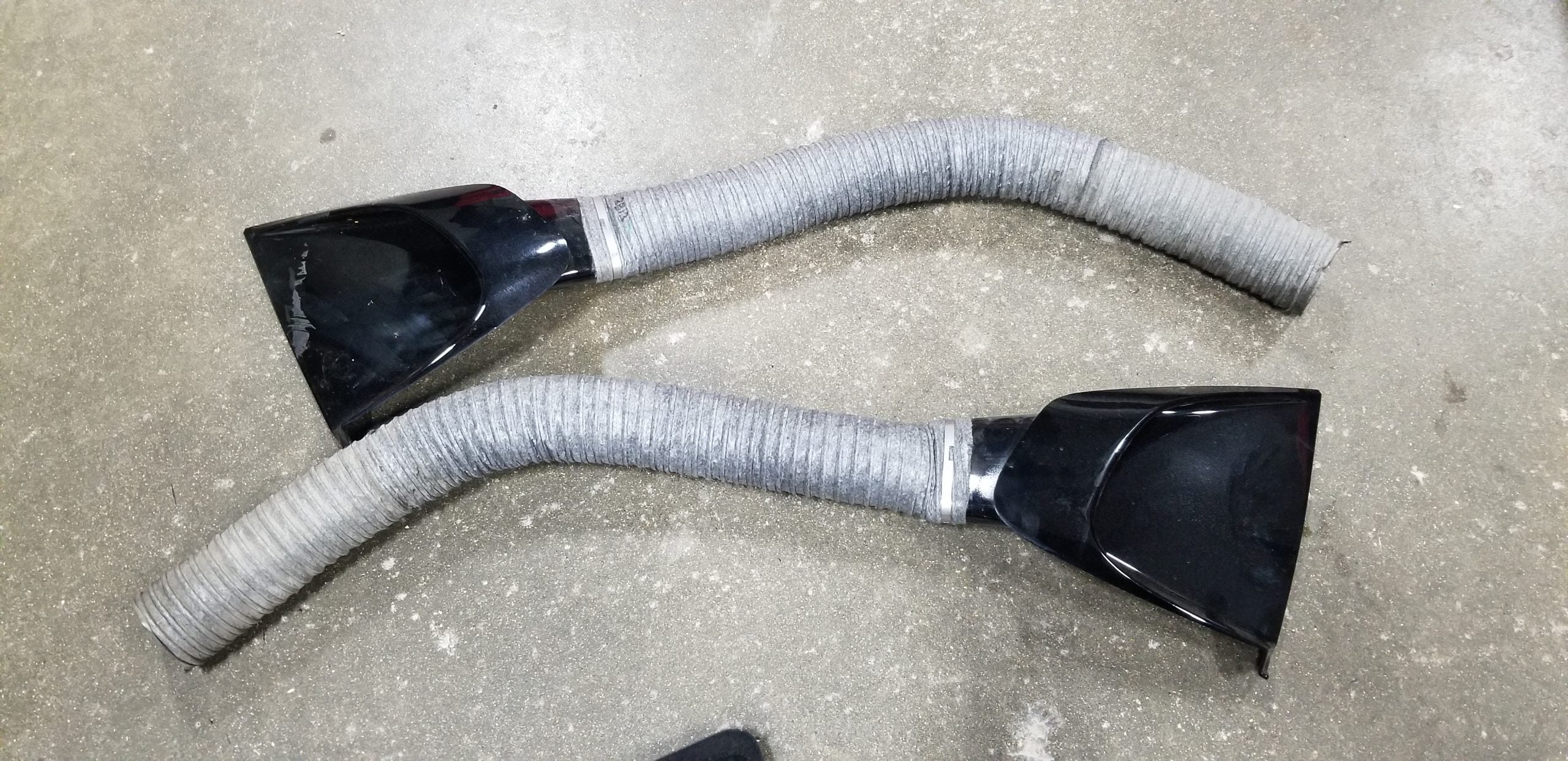 Gen 5 rear brake cooling ducts