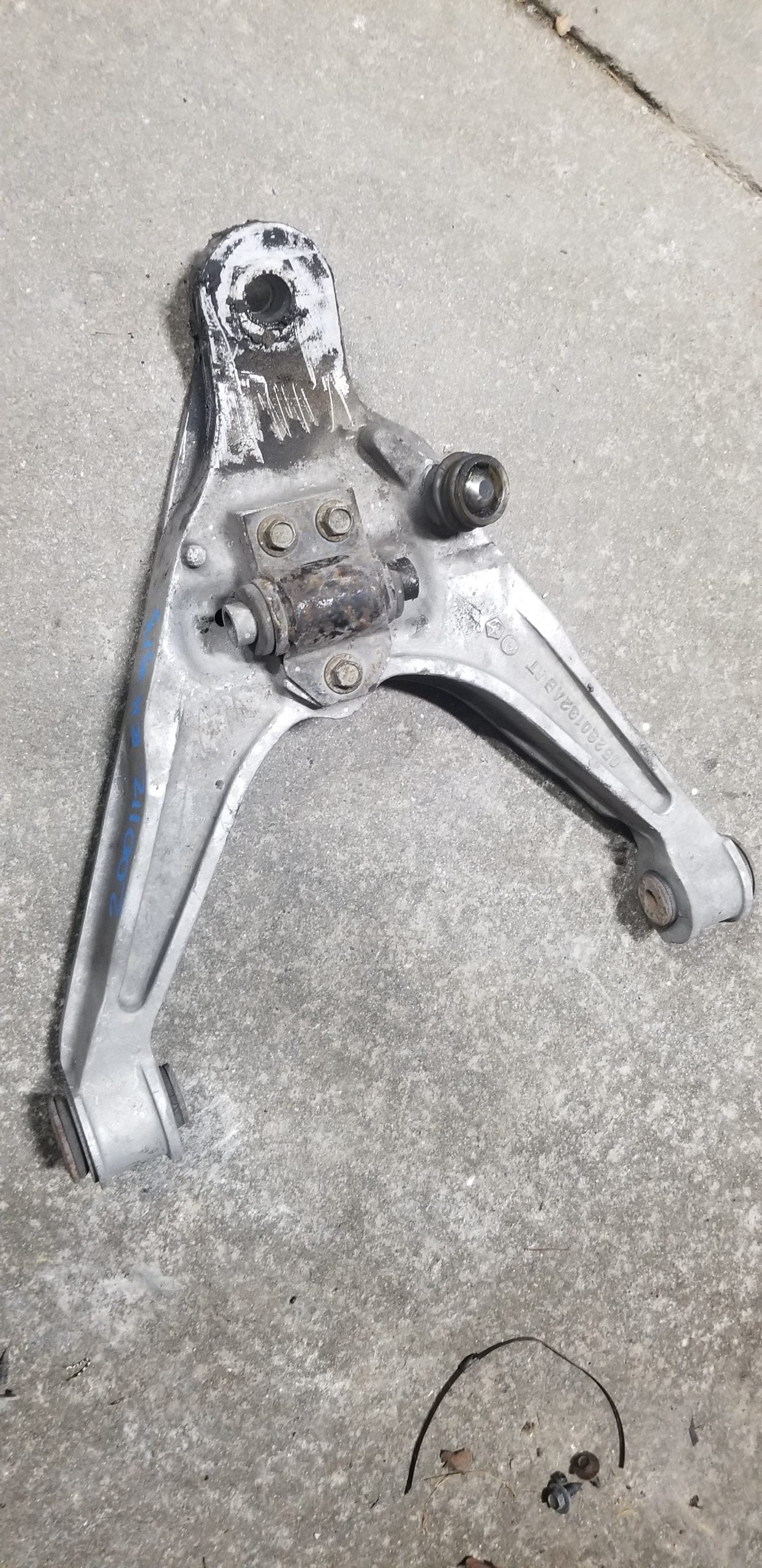 Gen 5 right rear lower control arm