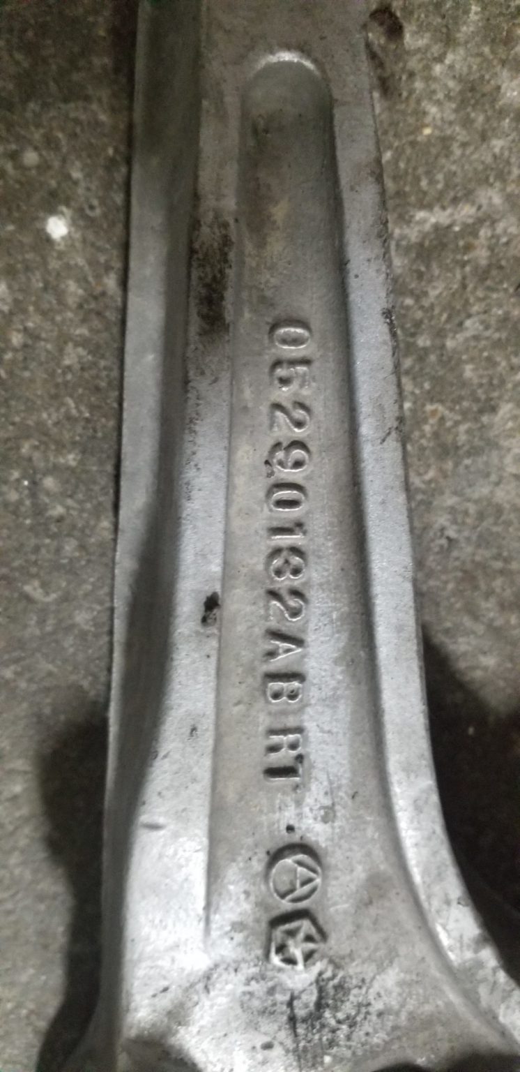 Gen 5 right rear lower control arm