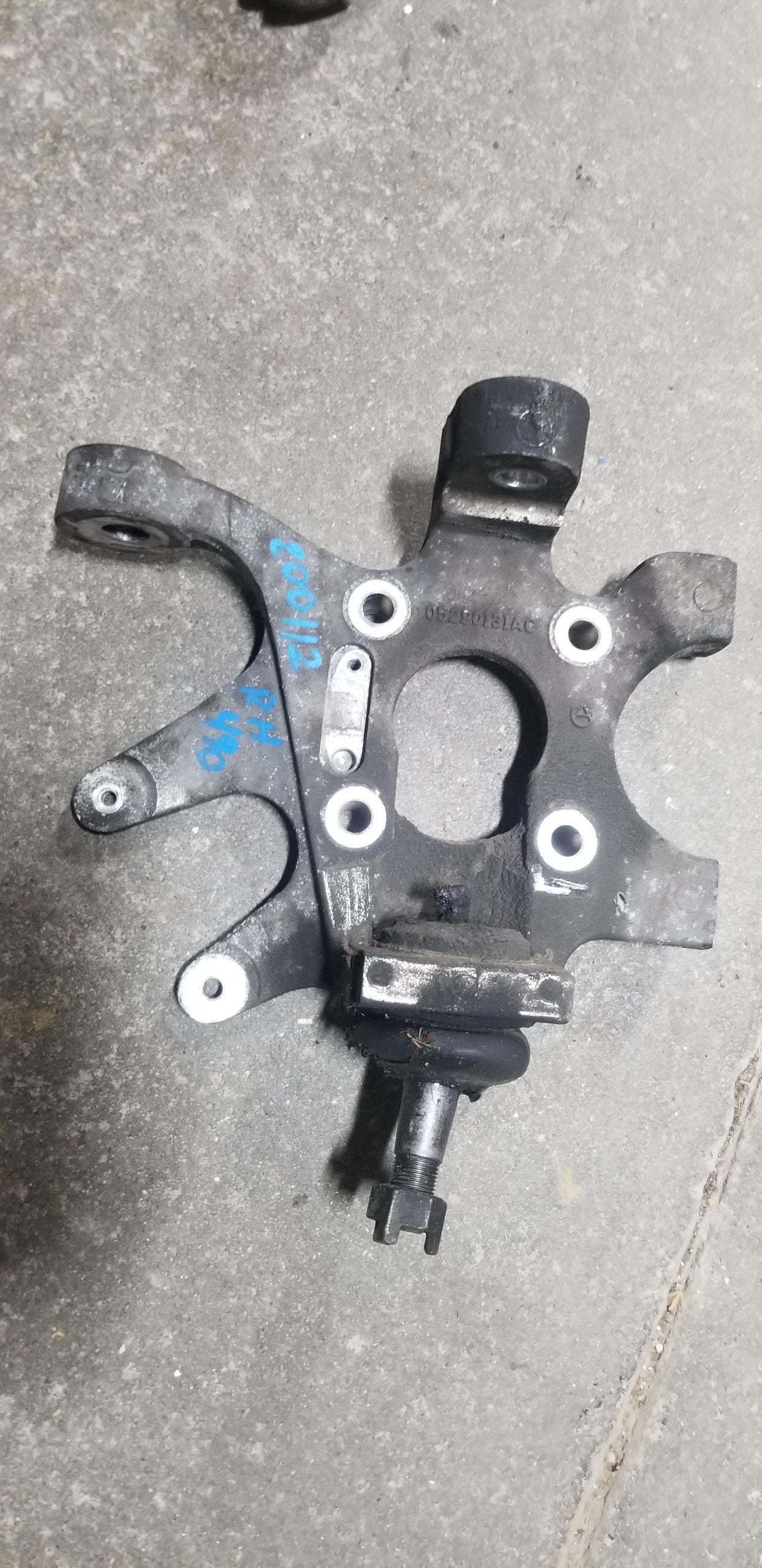 Gen 5 right rear knuckle