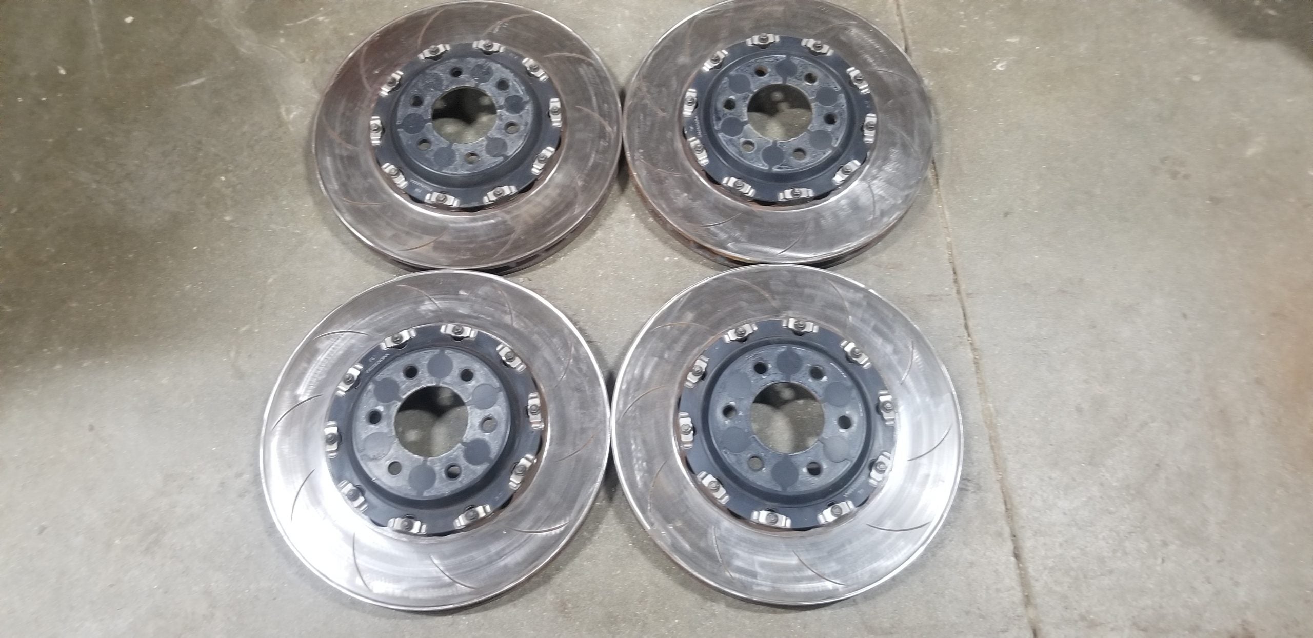 Gen 5 set of 2 piece rotors