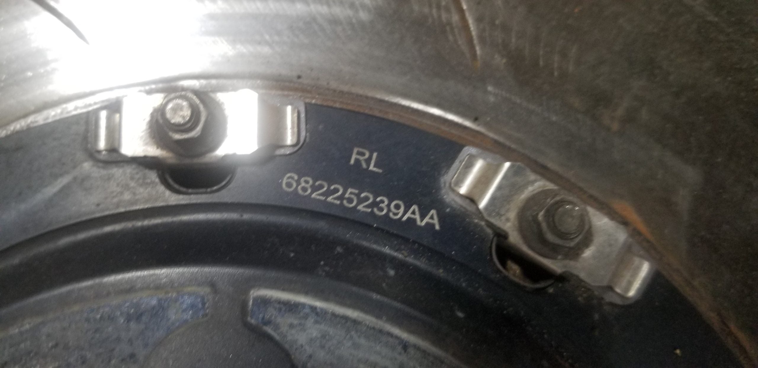 Gen 5 set of 2 piece rotors