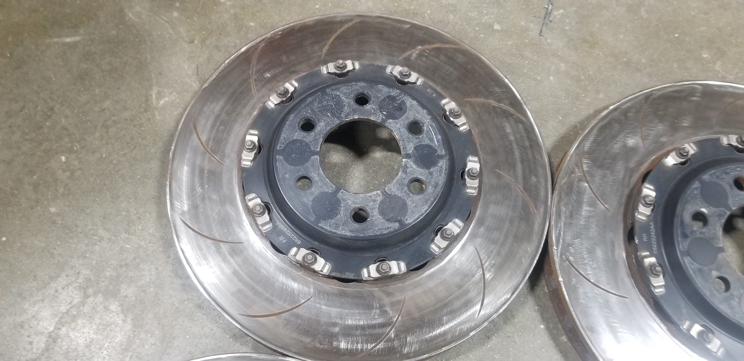 Gen 5 set of 2 piece rotors