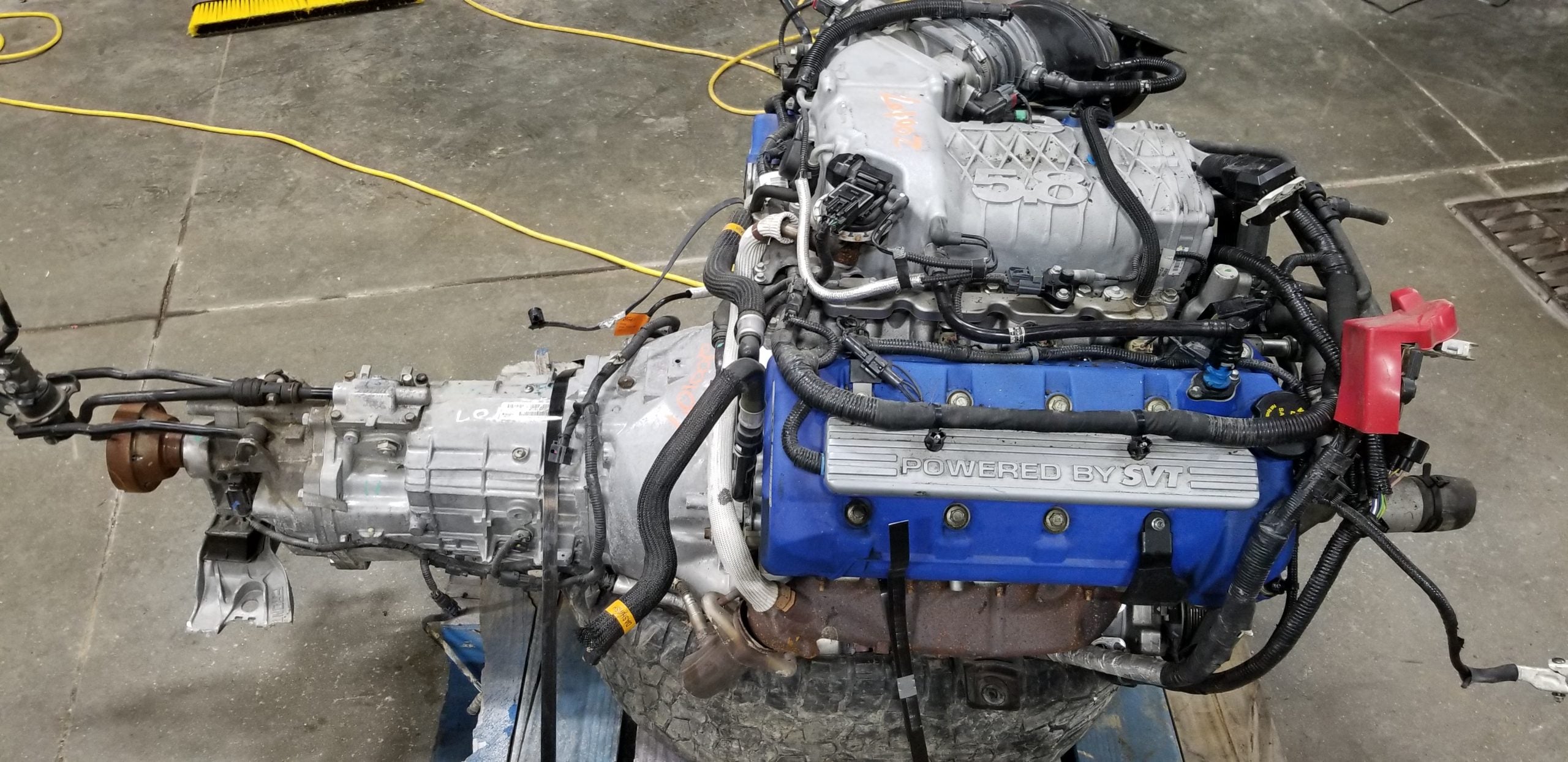 2013 GT500 5.8 pullout