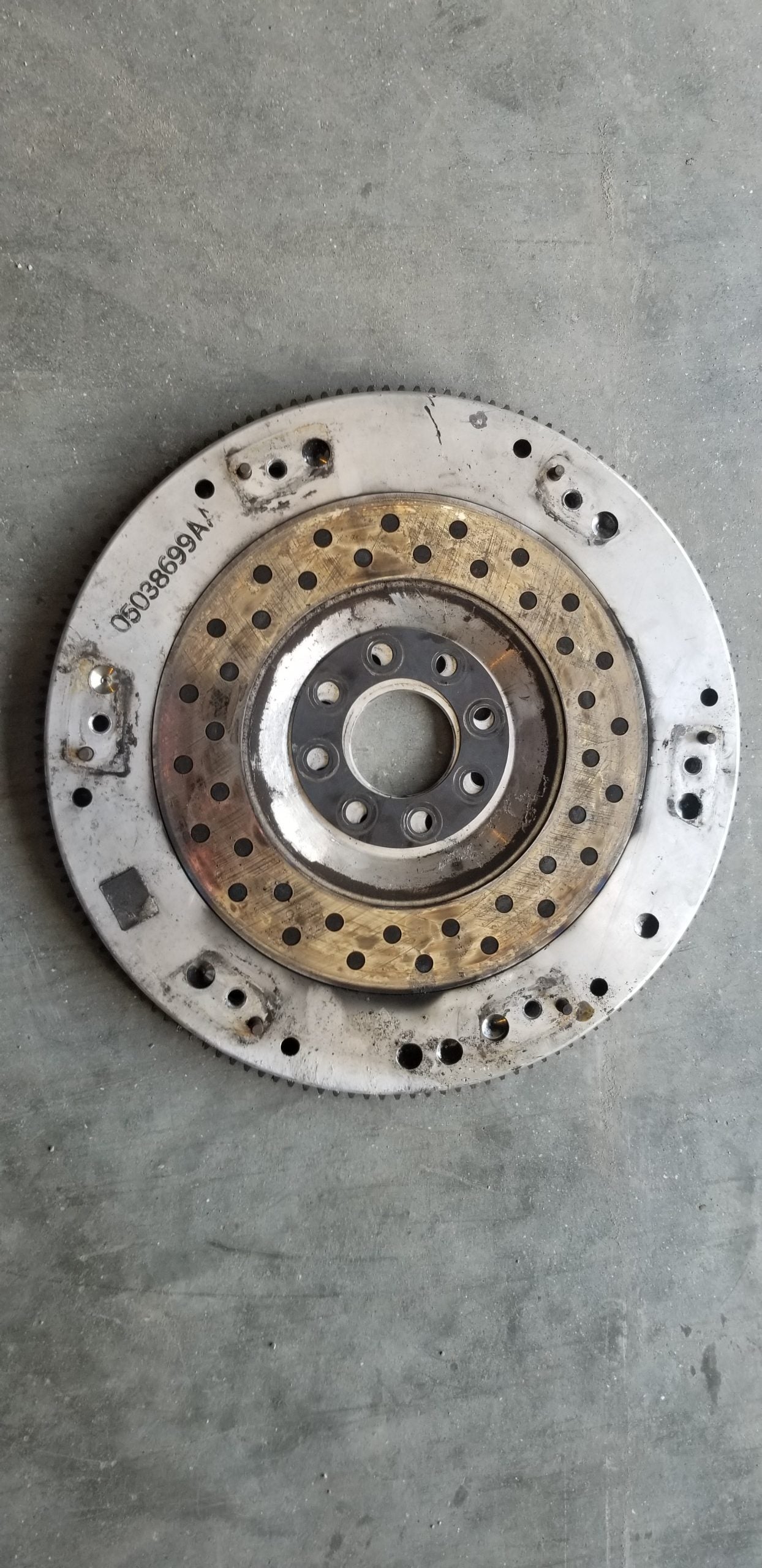 Gen 5 flywheel with clutch assm