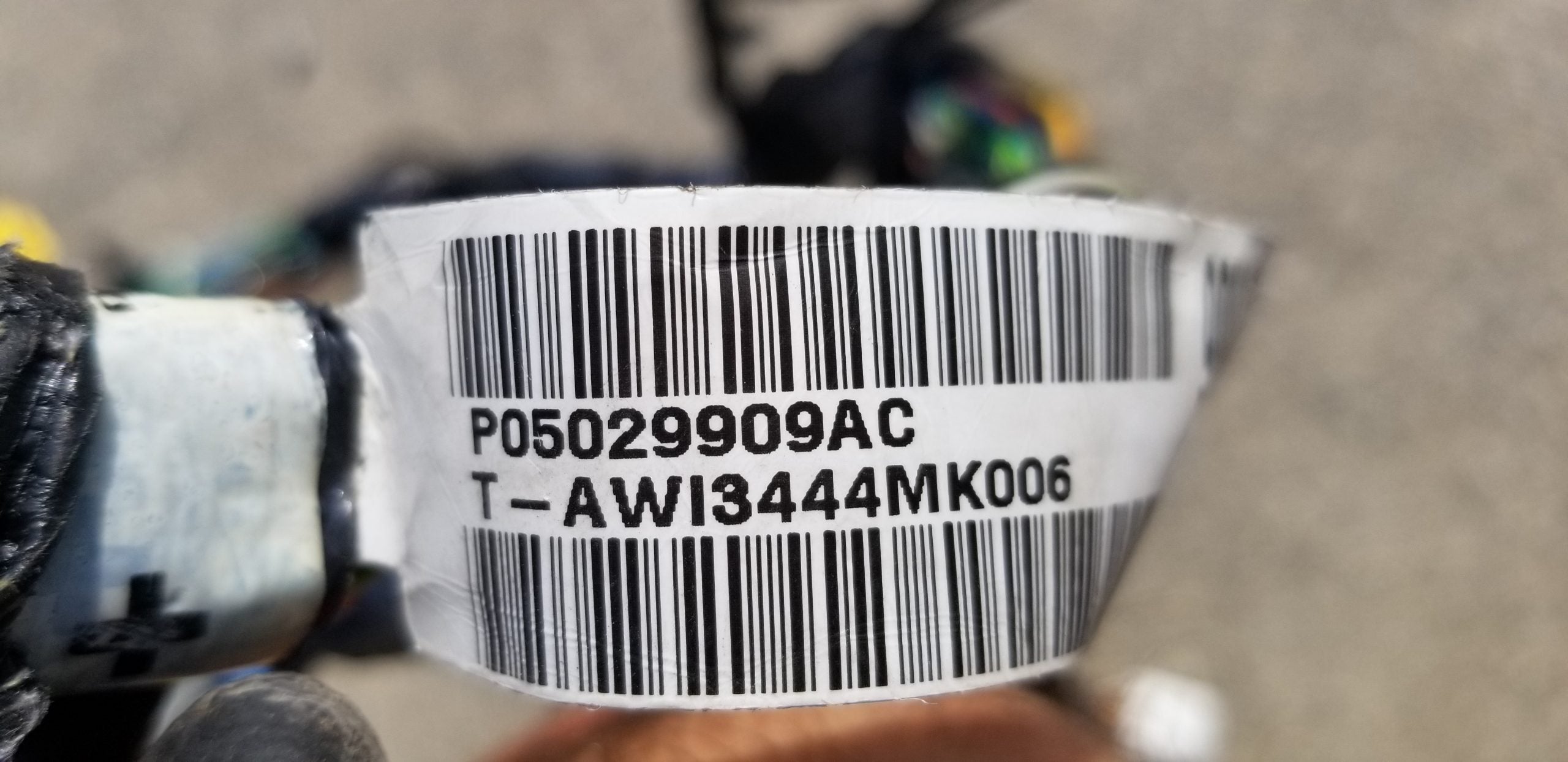 Gen 3 dash harness