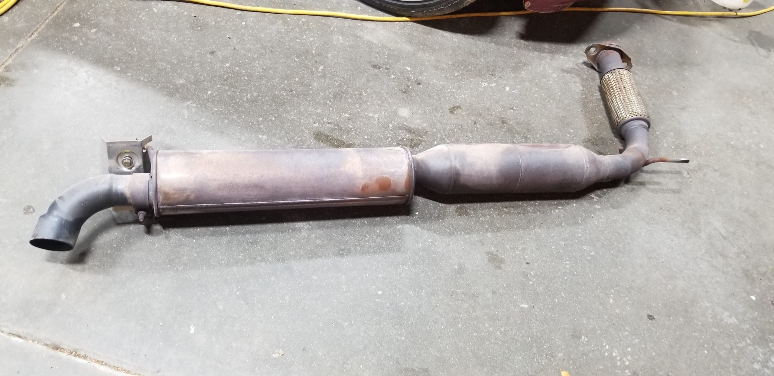 Gen 1 right exhaust