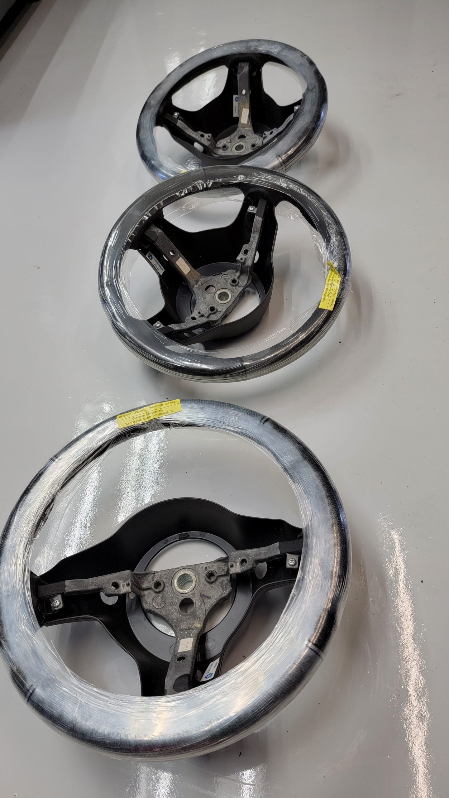 Gen 3 or 4 new steering wheel
