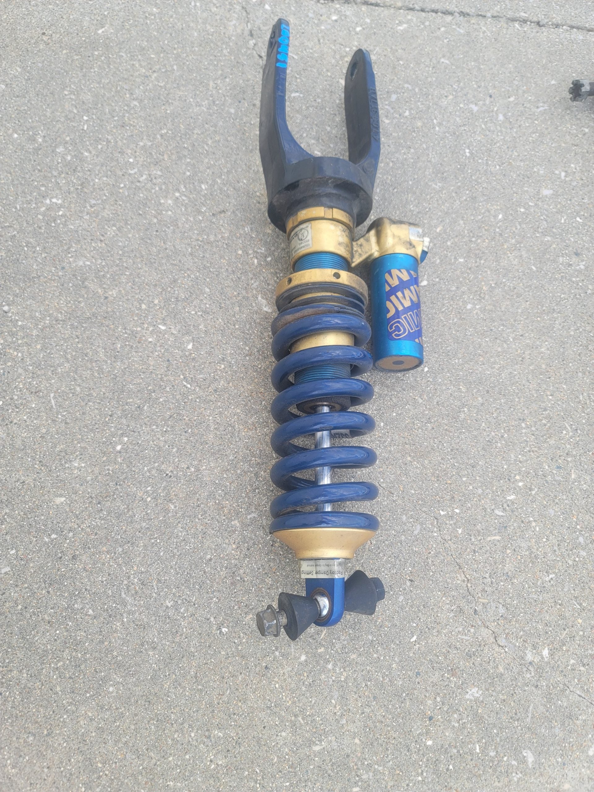 Gen 2 ACR rear shock assm