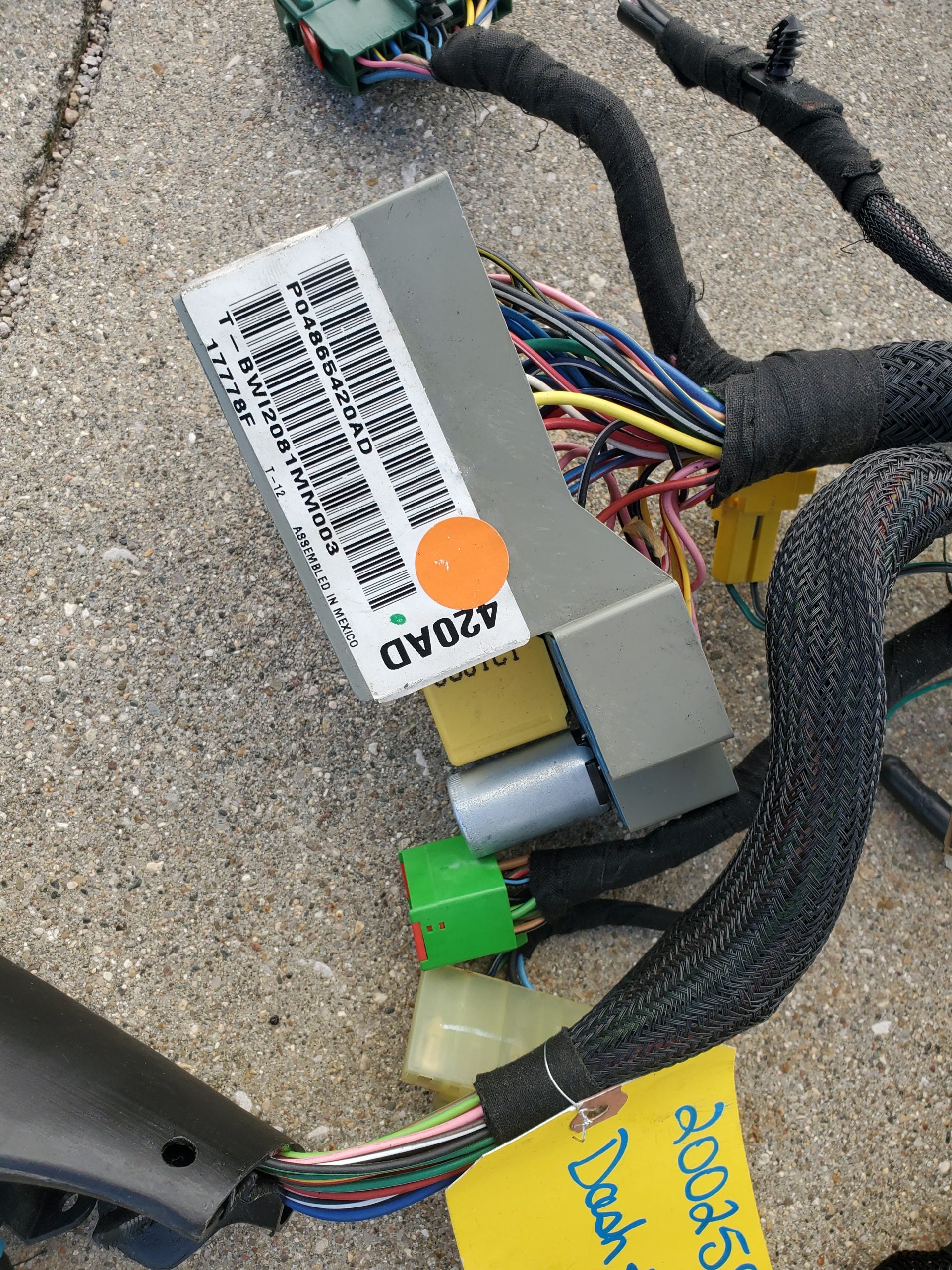 Gen 2 dash harness