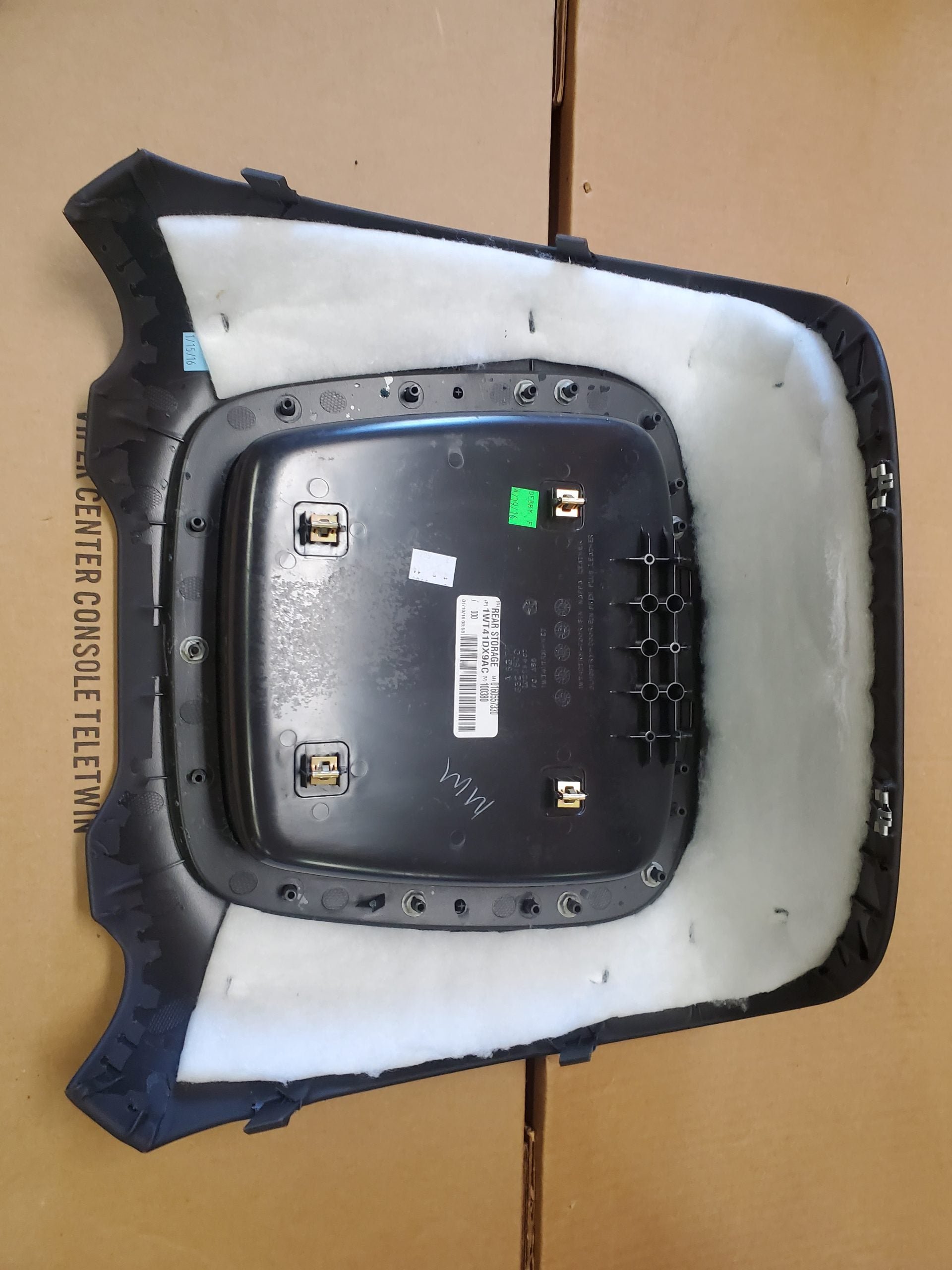 Gen.5 rear storage bin