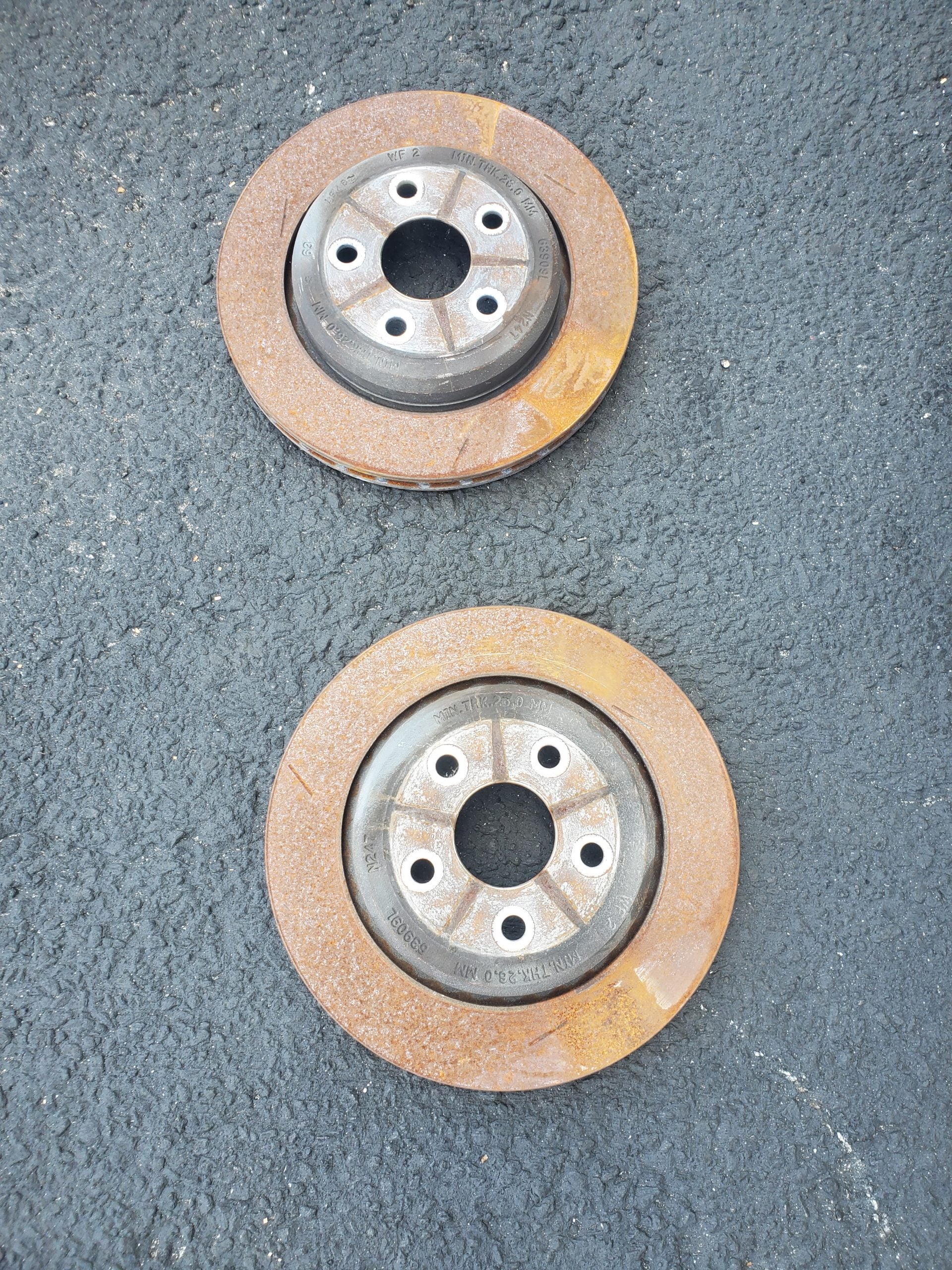 2019 Grand Cherokee trackhawk Rotors