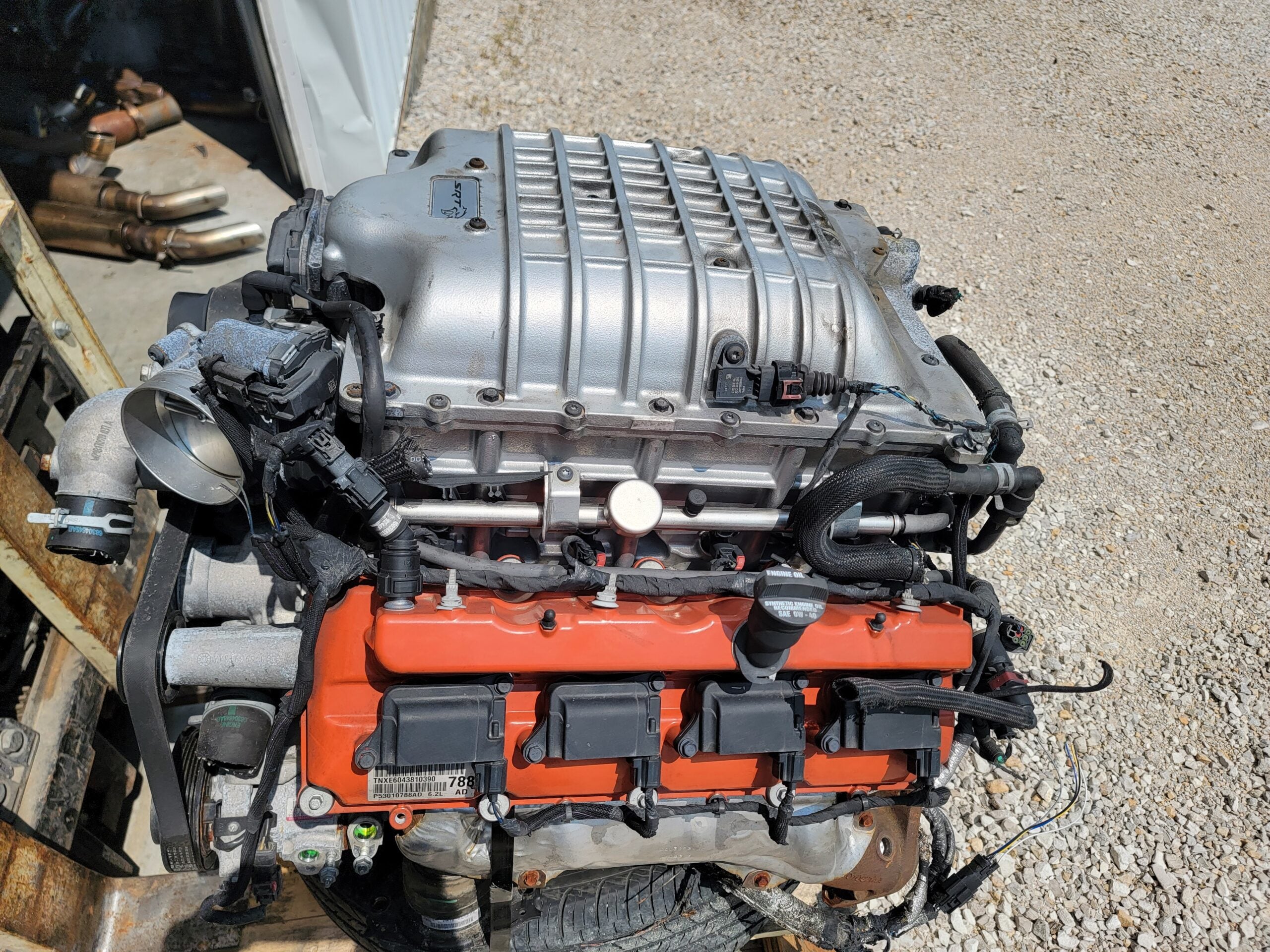 2018 Grand Cherokee Trackhawk Engine