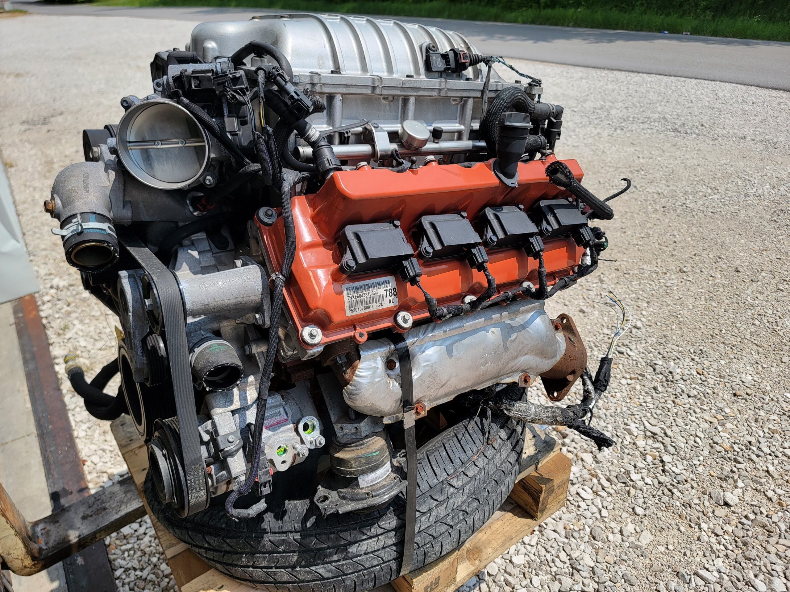 2018 Grand Cherokee Trackhawk Engine