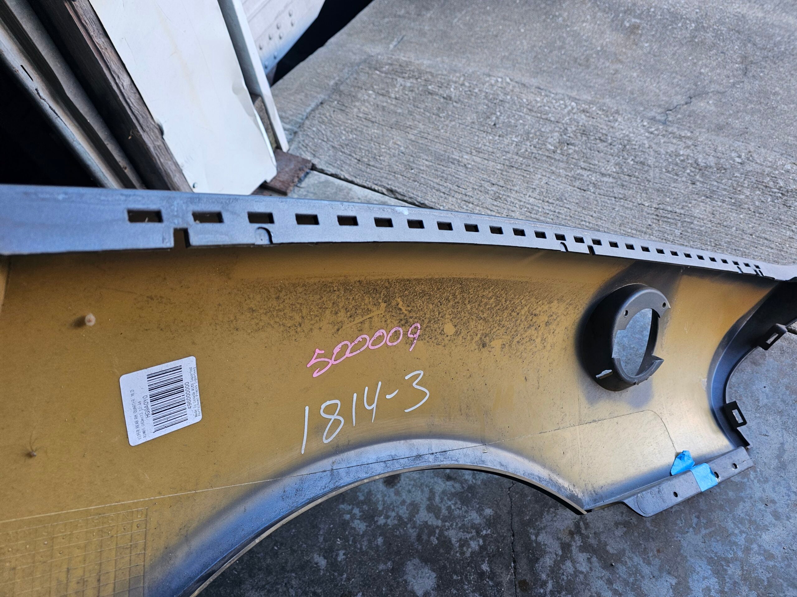 Gen.5 RH Quarter Panel
