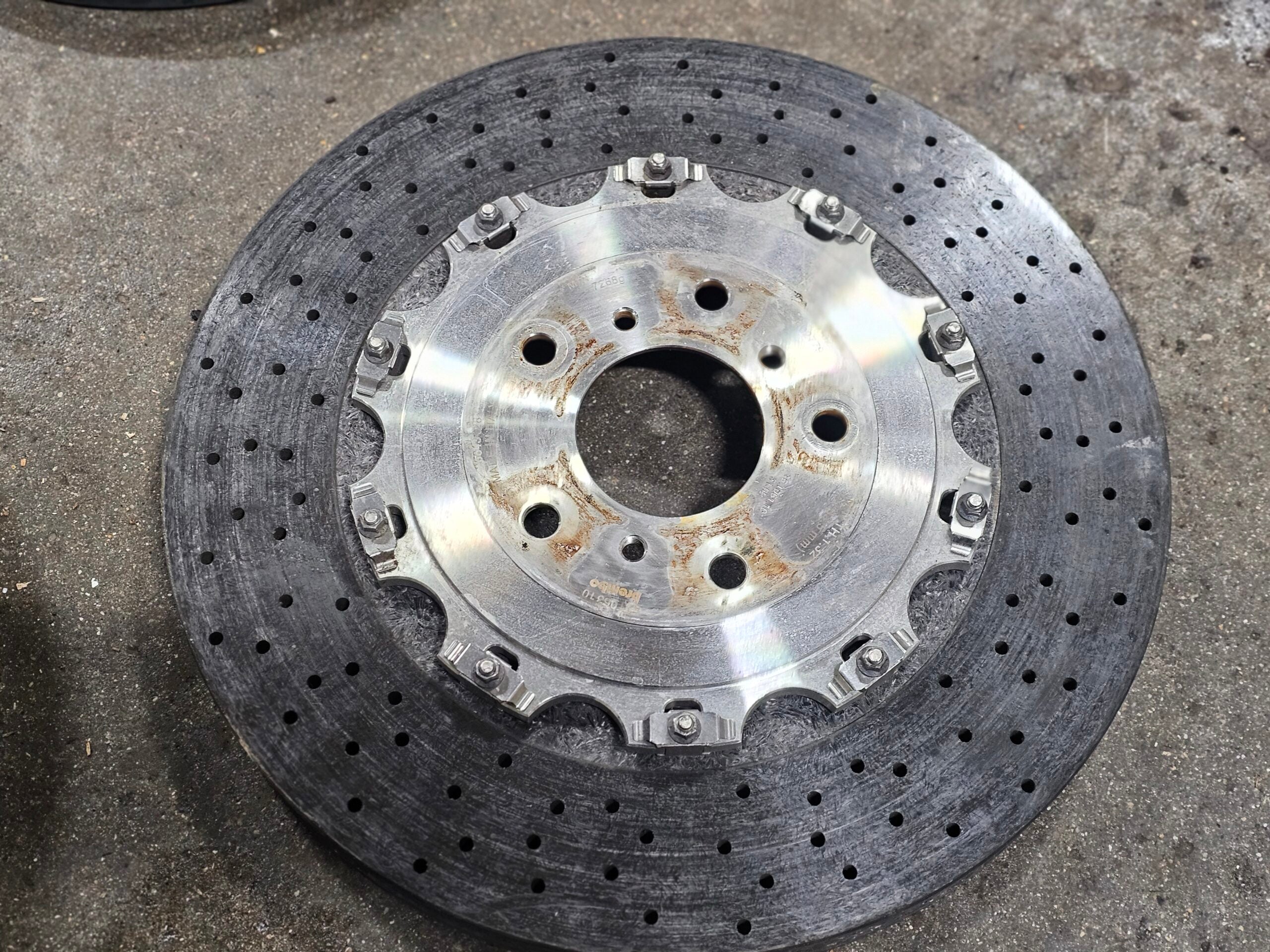 2010 ZR1 Carbon Ceramic Rear Rotor Set