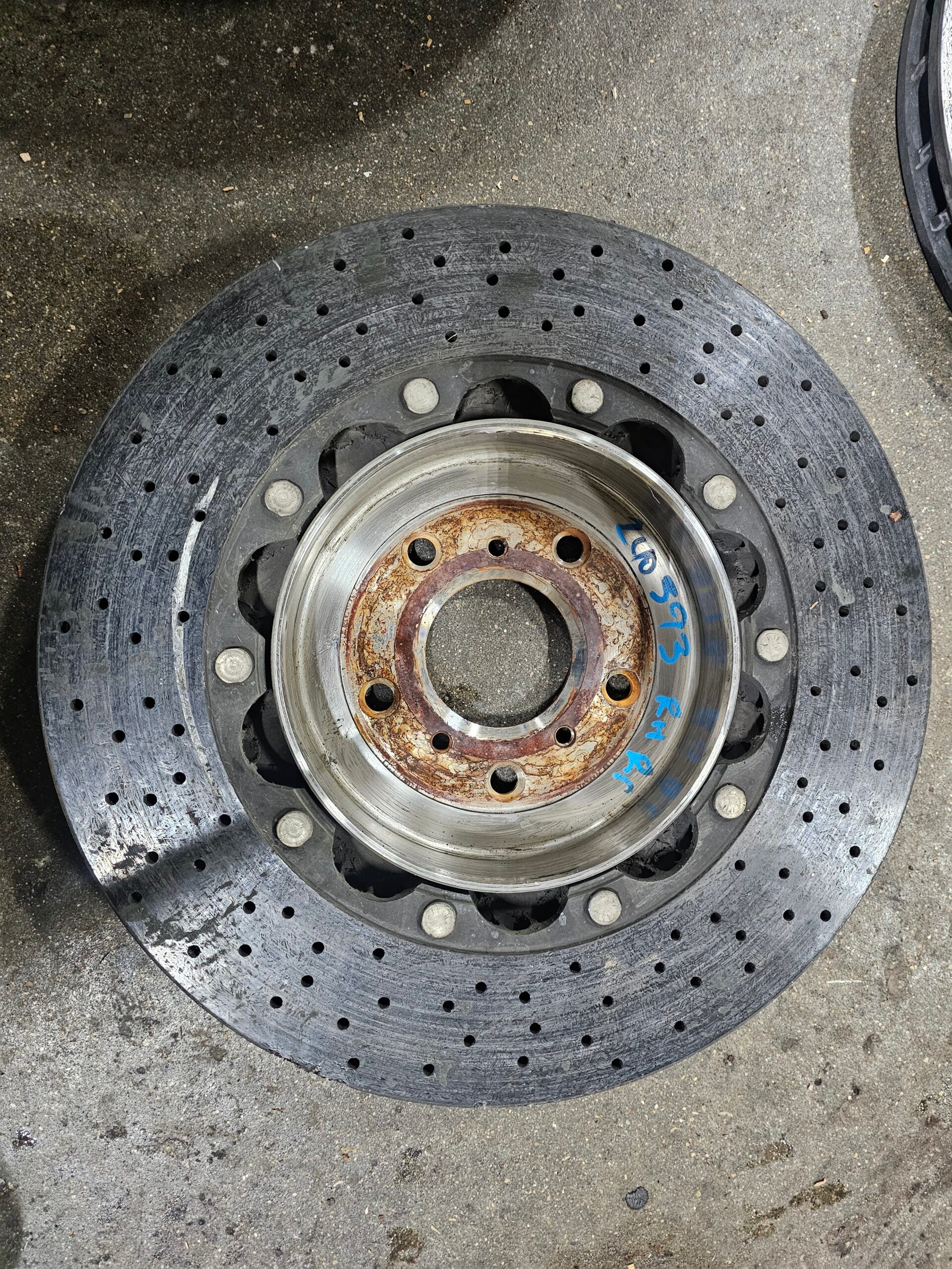 2010 ZR1 Carbon Ceramic Rear Rotor Set
