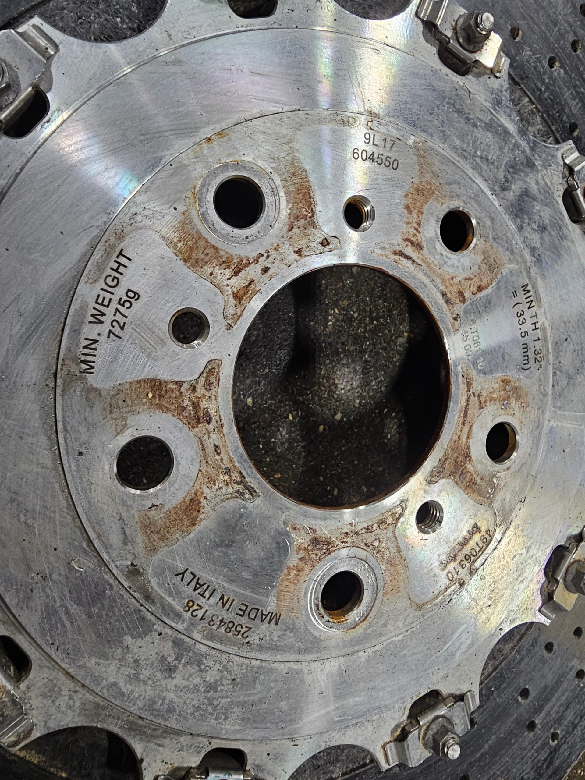 2010 ZR1 Carbon Ceramic Rear Rotor Set