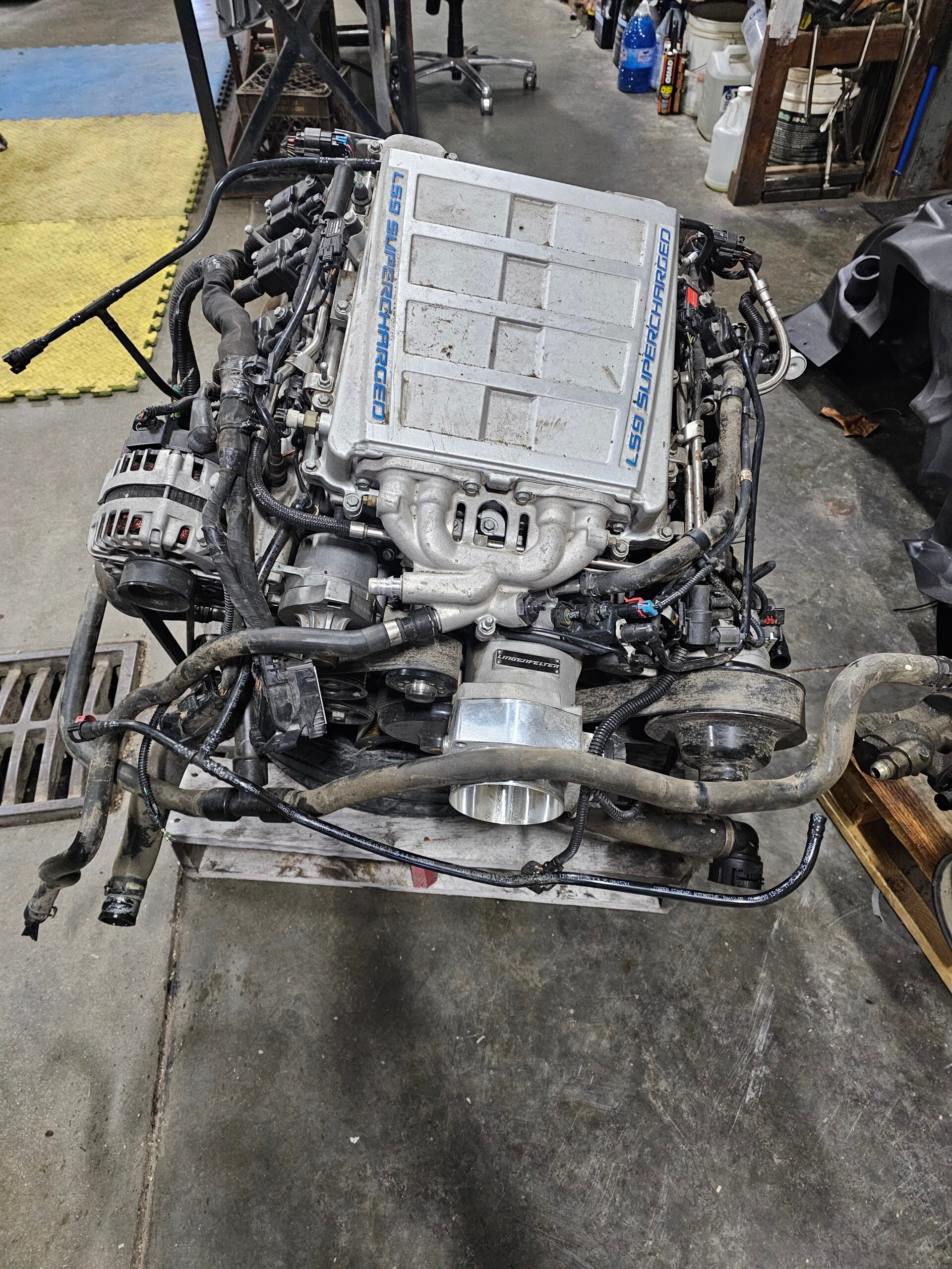 2010 ZR1 Corvette LS9 Engine