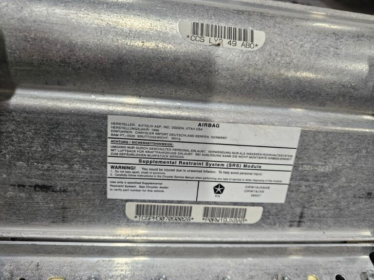 Gen.2 Passenger Airbag