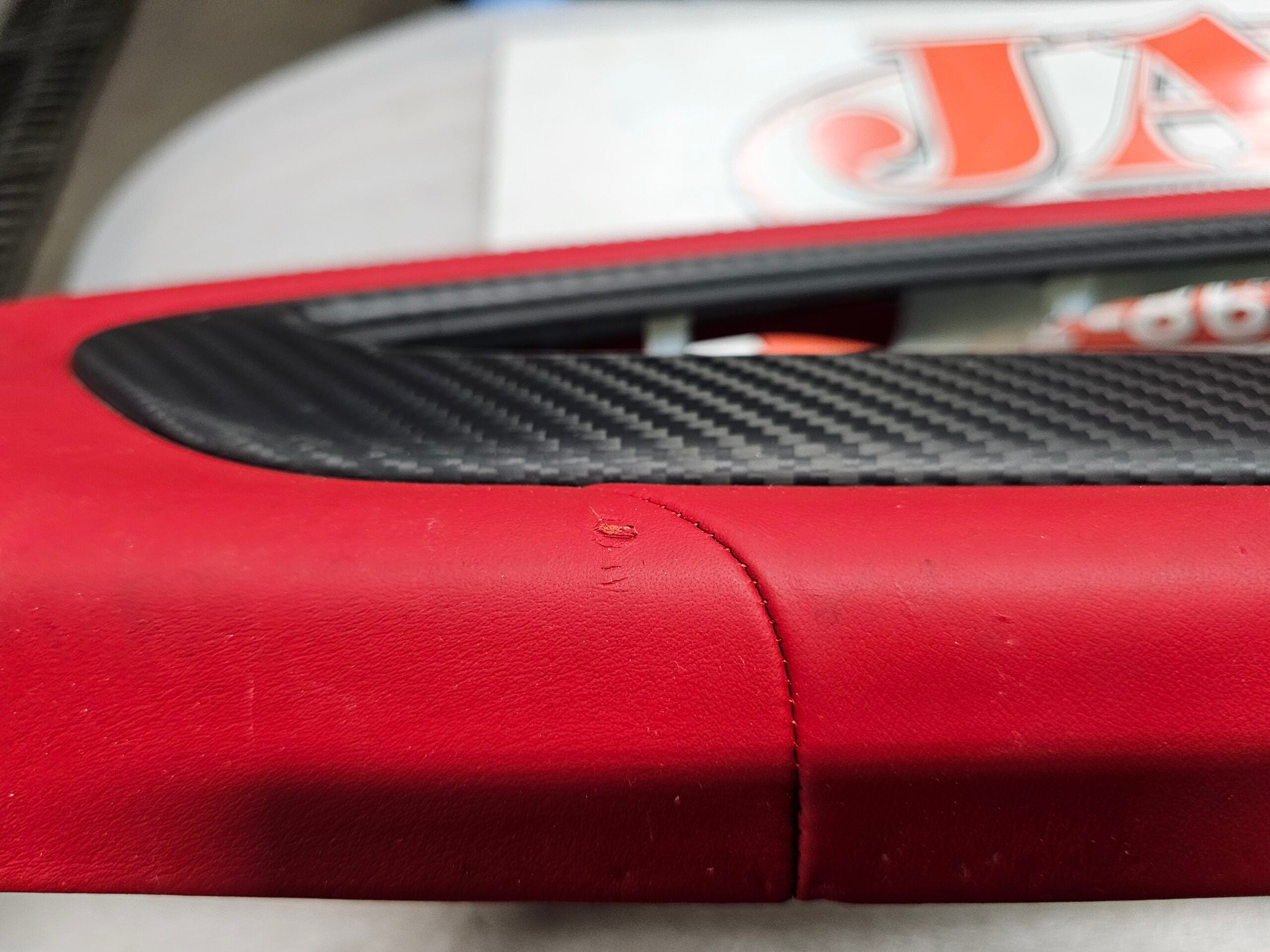 Gen.5 LH carbon Arm Rest Door Trim