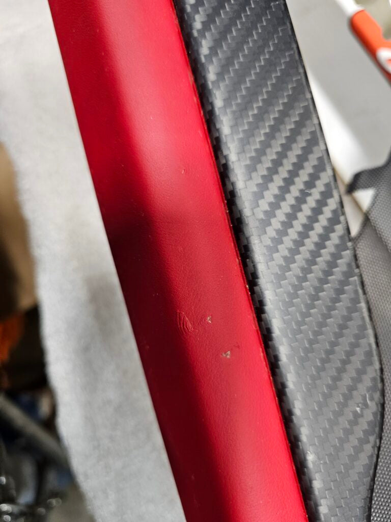 Gen.5 LH carbon Arm Rest Door Trim