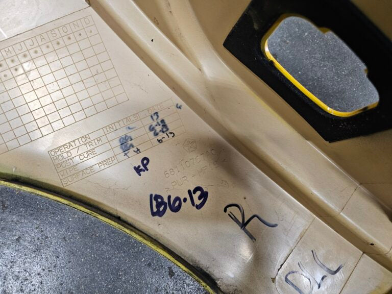 Gen.5 LH Quarter Panel